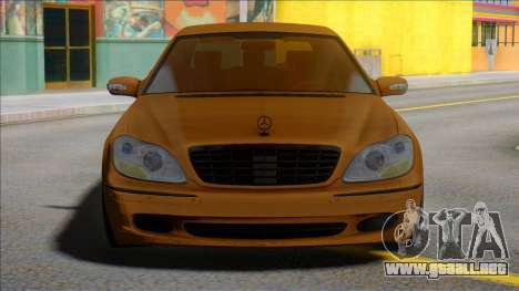 Mercedes-Benz S-class W220 4matic para GTA San Andreas