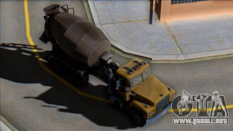 1992 Mack RD690 Cement Mixer Truck IVF para GTA San Andreas