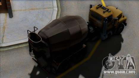 1992 Mack RD690 Cement Mixer Truck IVF para GTA San Andreas