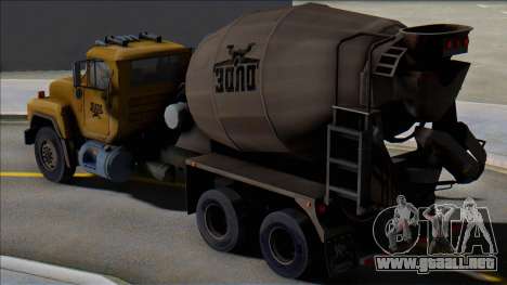 1992 Mack RD690 Cement Mixer Truck IVF para GTA San Andreas