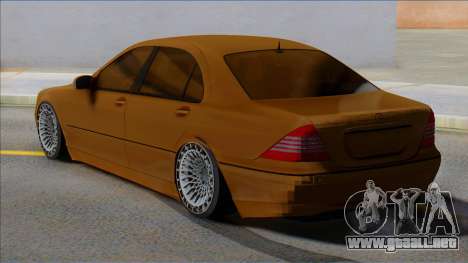 Mercedes-Benz S-class W220 4matic para GTA San Andreas