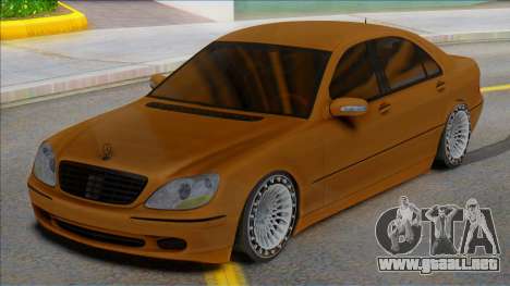 Mercedes-Benz S-class W220 4matic para GTA San Andreas