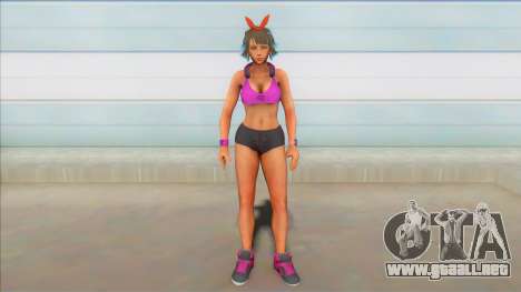 Tekken 7 Josie Rizal Sport Gym Im a Fighter V2 para GTA San Andreas