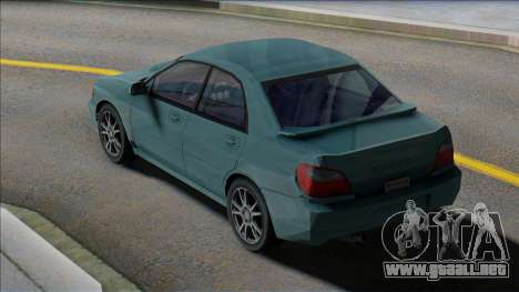 Subaru Impreza WRX STI Sedan Edition para GTA San Andreas