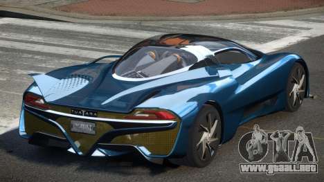 Shelby Super Cars Tuatara para GTA 4
