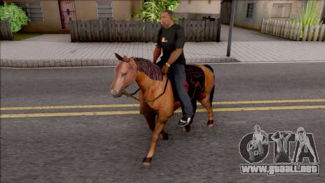 The Legendary Horse Mod para GTA San Andreas