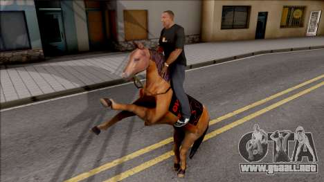 The Legendary Horse Mod para GTA San Andreas