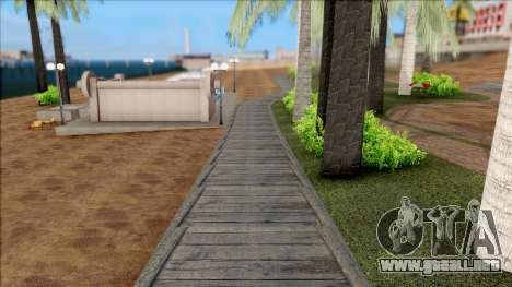 Realistic Beach in Los Santos 4K para GTA San Andreas
