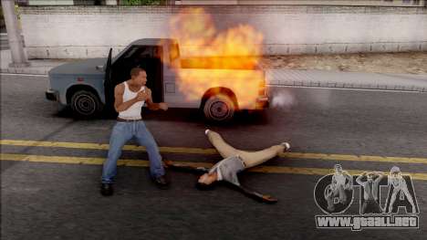 Explosion Punch para GTA San Andreas