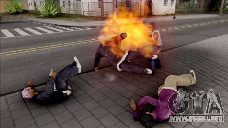 Explosion Punch para GTA San Andreas