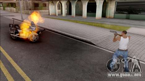 Explosion Punch para GTA San Andreas