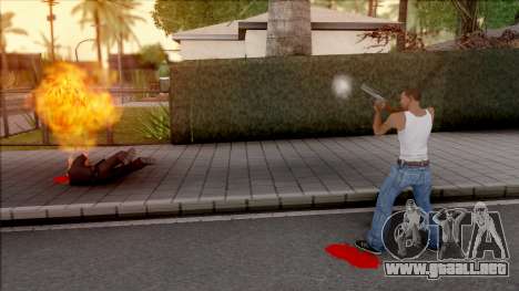 Explosion Punch para GTA San Andreas