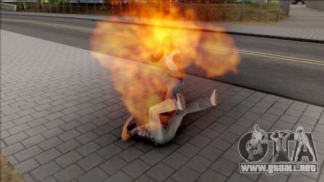 Explosion Punch para GTA San Andreas