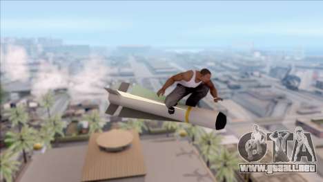 Missile Riding para GTA San Andreas