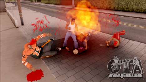 Explosion Punch para GTA San Andreas