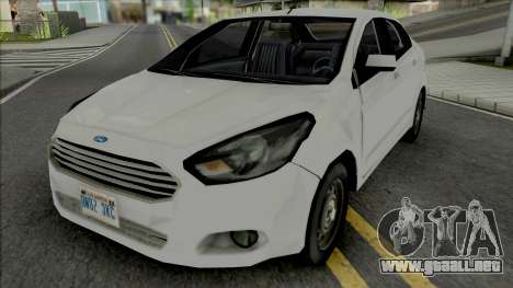 Ford Ka Sedan 2015 Improved para GTA San Andreas