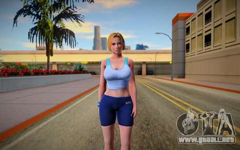 Tina Armstrong Training para GTA San Andreas