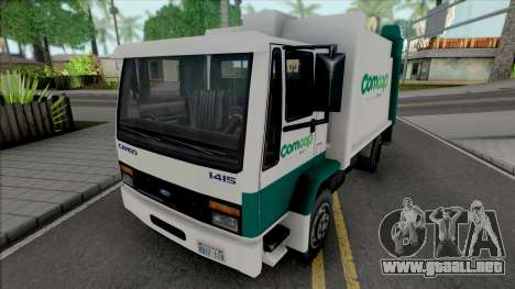 Ford Cargo 1415 Garbage Truck Comcap SC para GTA San Andreas