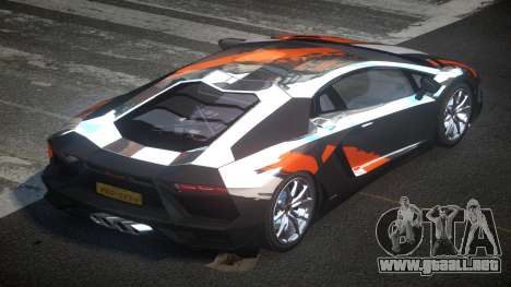 Lamborghini Aventador PSI-G Racing PJ10 para GTA 4