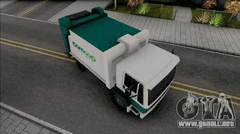 Ford Cargo 1415 Garbage Truck Comcap SC para GTA San Andreas