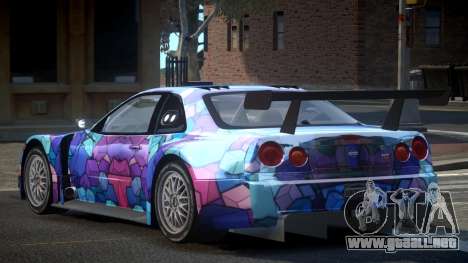 Nissan Skyline R34 G-Custom L4 para GTA 4