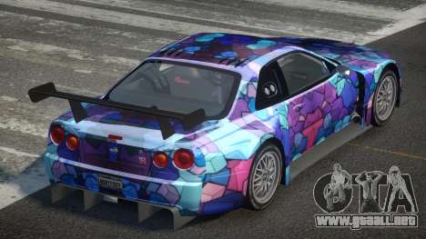 Nissan Skyline R34 G-Custom L4 para GTA 4