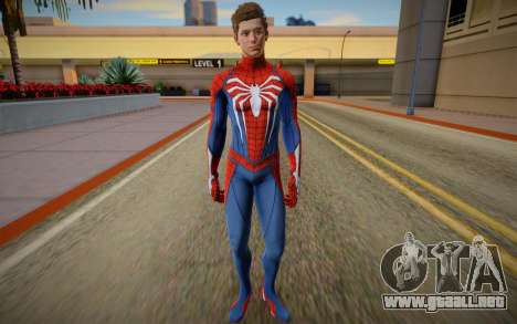 Spider Man PS5 Advanced unmasked Ben Jordan para GTA San Andreas