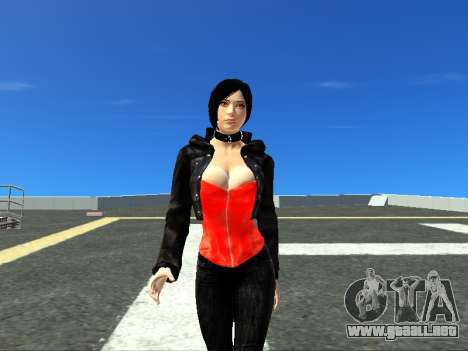 Corsé chaqueta sexy de Ada Wong para GTA San Andreas