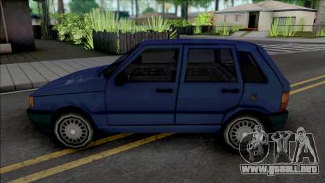 Fiat Uno 1995 Blue para GTA San Andreas