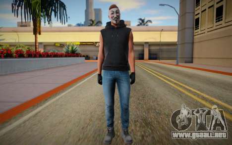Anonimus estilo GTA ONLINE para GTA San Andreas