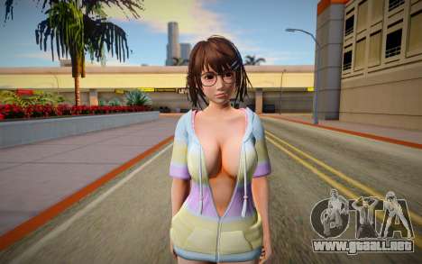 DOAXVV Tsukushi Loose Fluffy Parka para GTA San Andreas