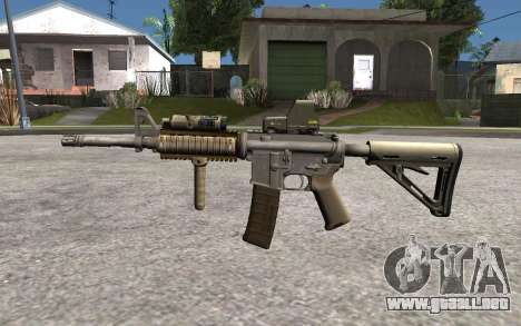 M4 Camo para GTA San Andreas