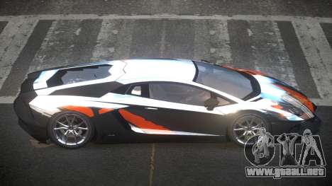 Lamborghini Aventador PSI-G Racing PJ10 para GTA 4