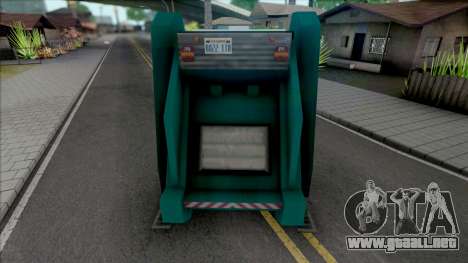 Ford Cargo 1415 Garbage Truck Comcap SC para GTA San Andreas