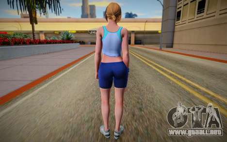 Tina Armstrong Training para GTA San Andreas