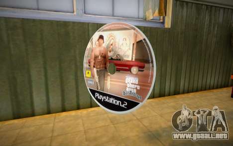 CD Savegame Icon (CD PS) para GTA San Andreas