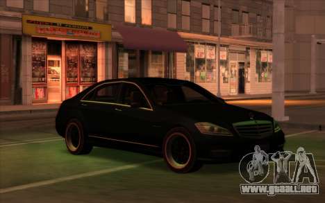 Mercedes-Benz S65 W221 AMG para GTA San Andreas