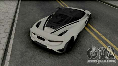 McLaren 765LT 2020 para GTA San Andreas