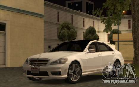 Mercedes-Benz S65 W221 AMG para GTA San Andreas