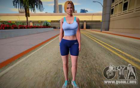Tina Armstrong Training para GTA San Andreas