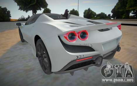 Ferrari F8 Tributo Spider para GTA San Andreas