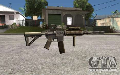 M4 Camo para GTA San Andreas