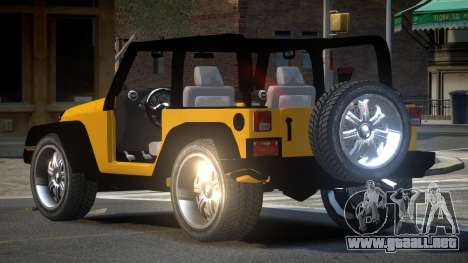 Jeep Wrangler 90S para GTA 4