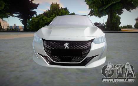 Peugeot 208 2020 (interior lowpoly) para GTA San Andreas