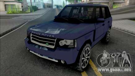 Land Rover Range Rover 2009 Improved v2 para GTA San Andreas