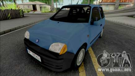 Fiat Seicento Blue para GTA San Andreas