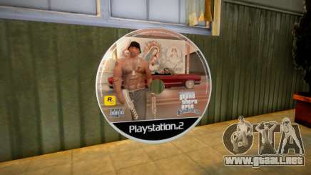 CD Savegame Icon (CD PS) para GTA San Andreas