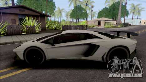 Lamborghini Aventador SV Coupe para GTA San Andreas