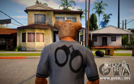 Bear mask (GTA Online DLC) para GTA San Andreas