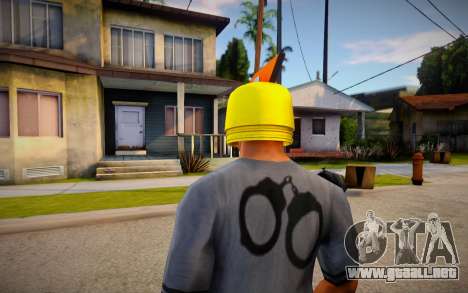 Rocketeer Helmet para GTA San Andreas